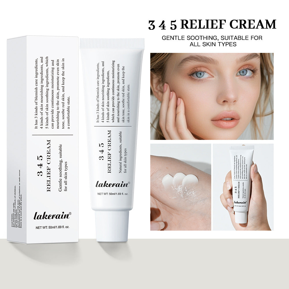 345 Facial Moisturizing Relief Cream Nourishing Moisturizing