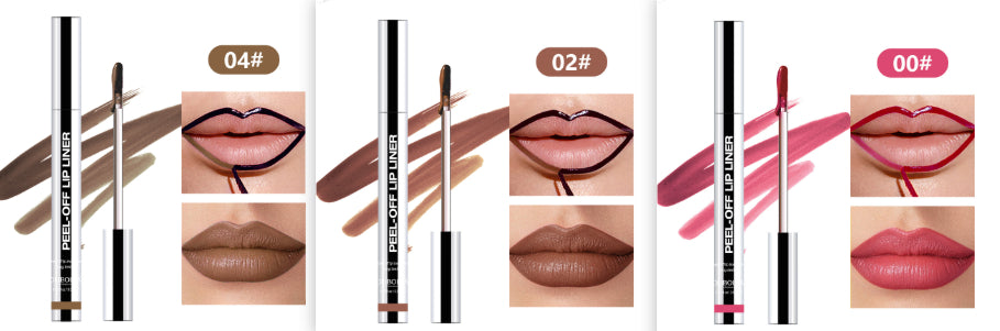 Peel-off Lip Liner Waterproof And Long Lasting