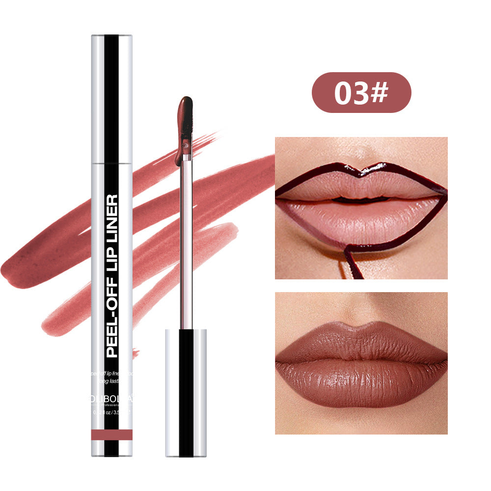 Peel-off Lip Liner Waterproof And Long Lasting