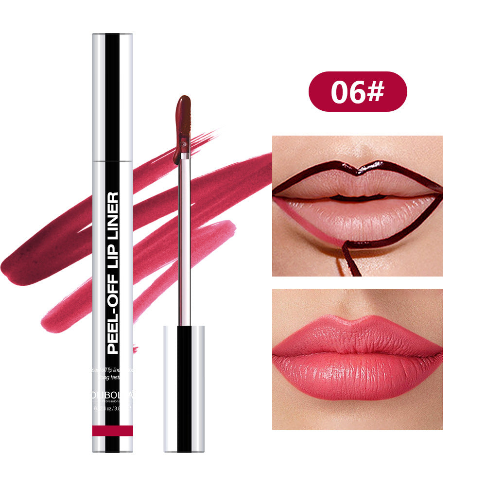 Peel-off Lip Liner Waterproof And Long Lasting