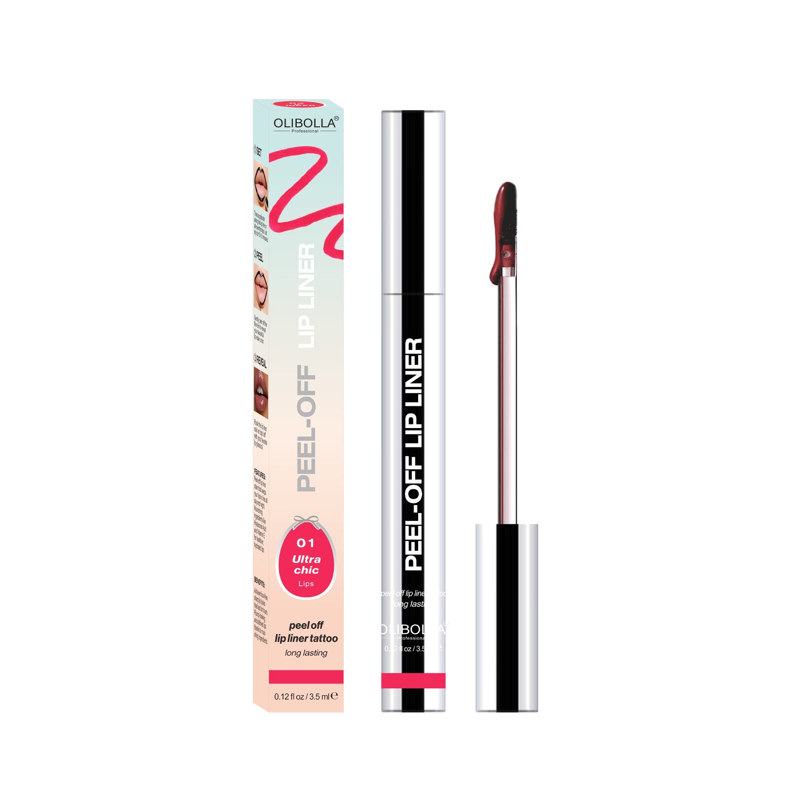 Peel-off Lip Liner Waterproof And Long Lasting