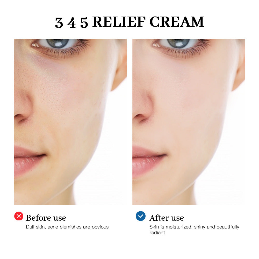 345 Facial Moisturizing Relief Cream Nourishing Moisturizing