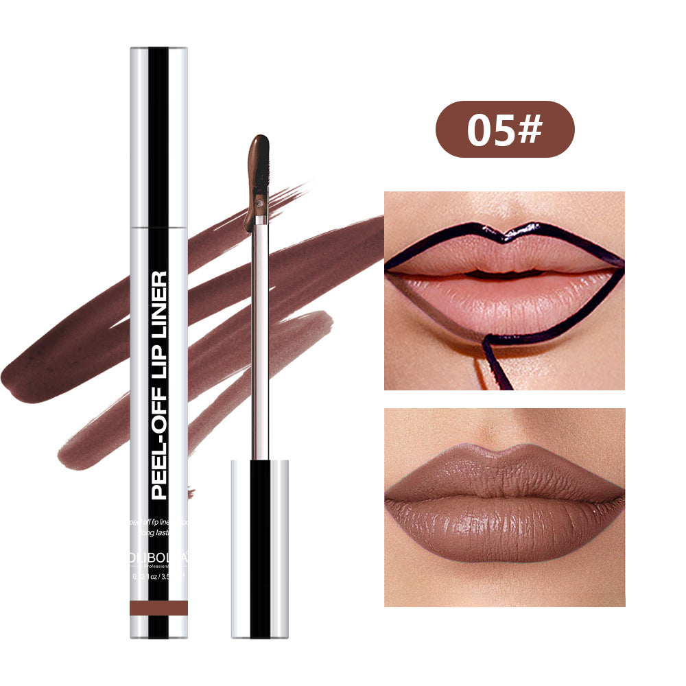 Peel-off Lip Liner Waterproof And Long Lasting