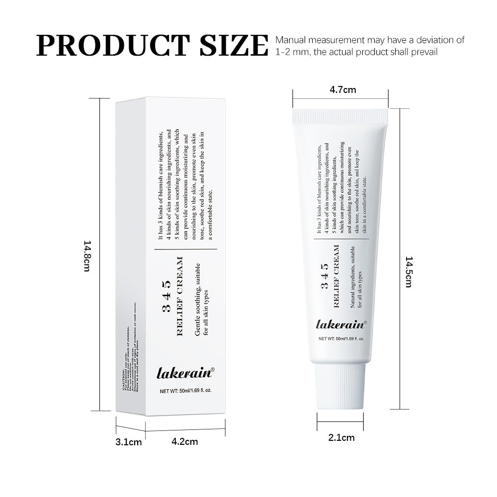 345 Facial Moisturizing Relief Cream Nourishing Moisturizing